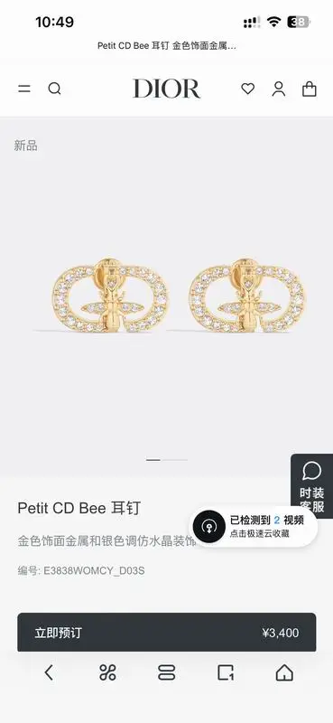 Dior Earring 05yxh74 (1)