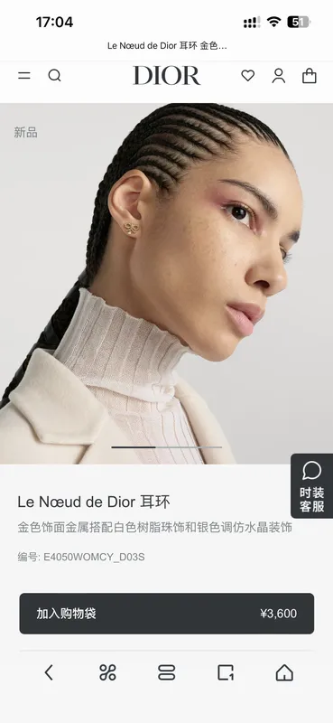 Dior Earring 05yxh83 (1)