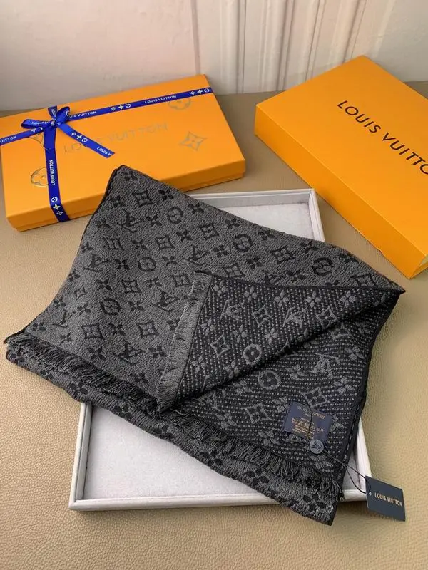 LV scarf 40X185cm 100%羊毛 E (33)