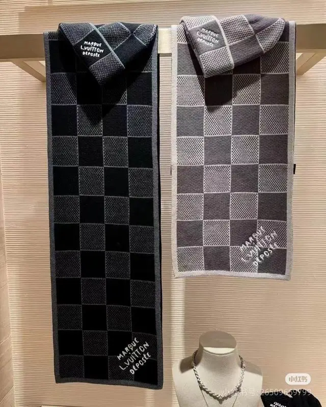 LV scarf 30X180cm 100%绵羊毛 E (17)