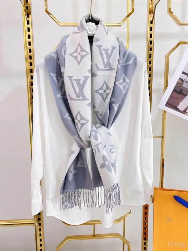 LV 34X180cm 100羊毛长巾 E (30)