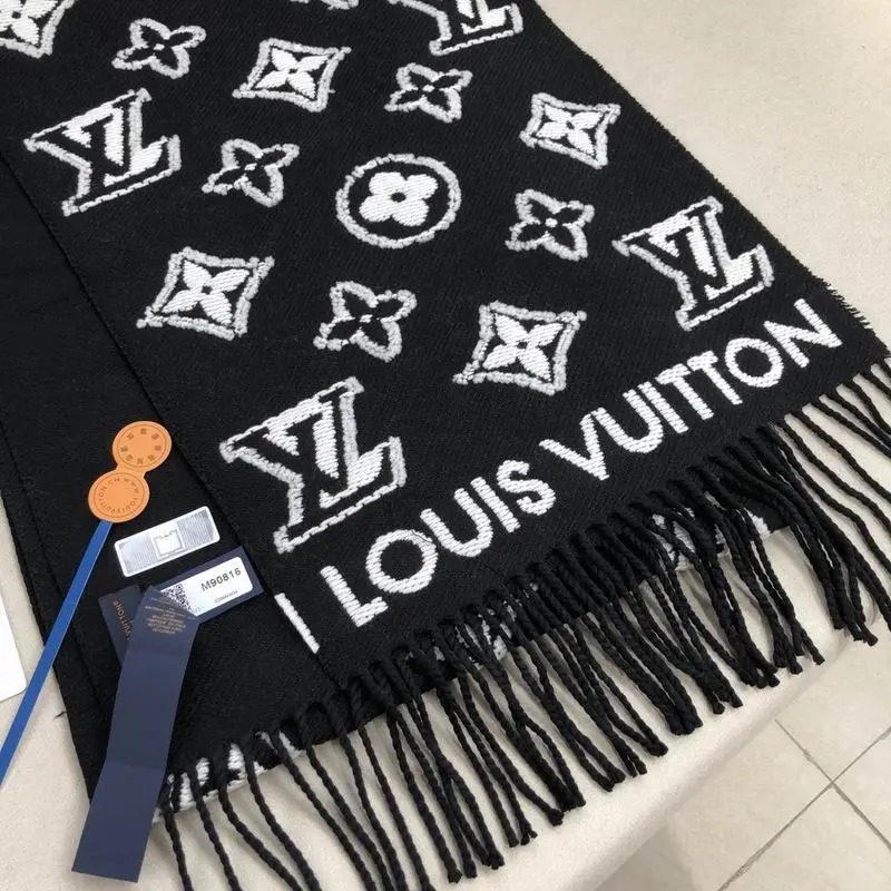 LV scarf 32X180cm 100羊毛 E (21)