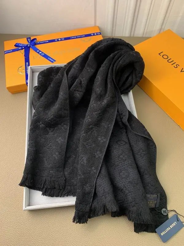 LV scarf 40X185cm 100%羊毛 E (33)