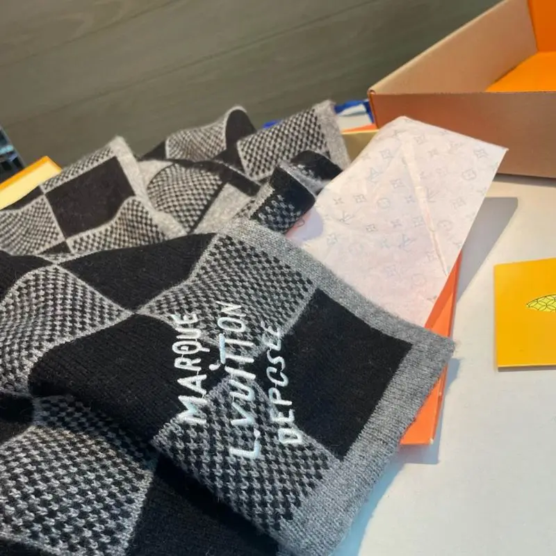 LV scarf 30X180cm 100%绵羊毛 E (17)