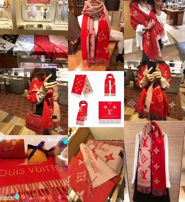 LV scarf 48X180cm 100%羊绒 E11 (14)