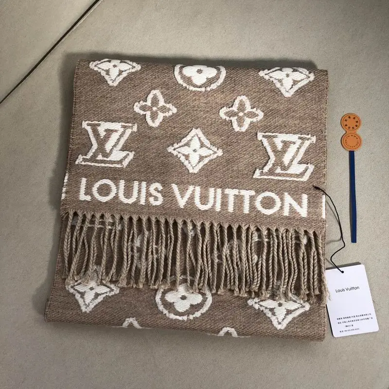 LV scarf 32X180cm 100羊毛 E (21)