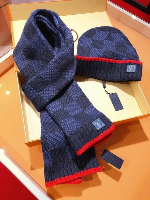 LV Scarf hat 30X180cm E08 (17)