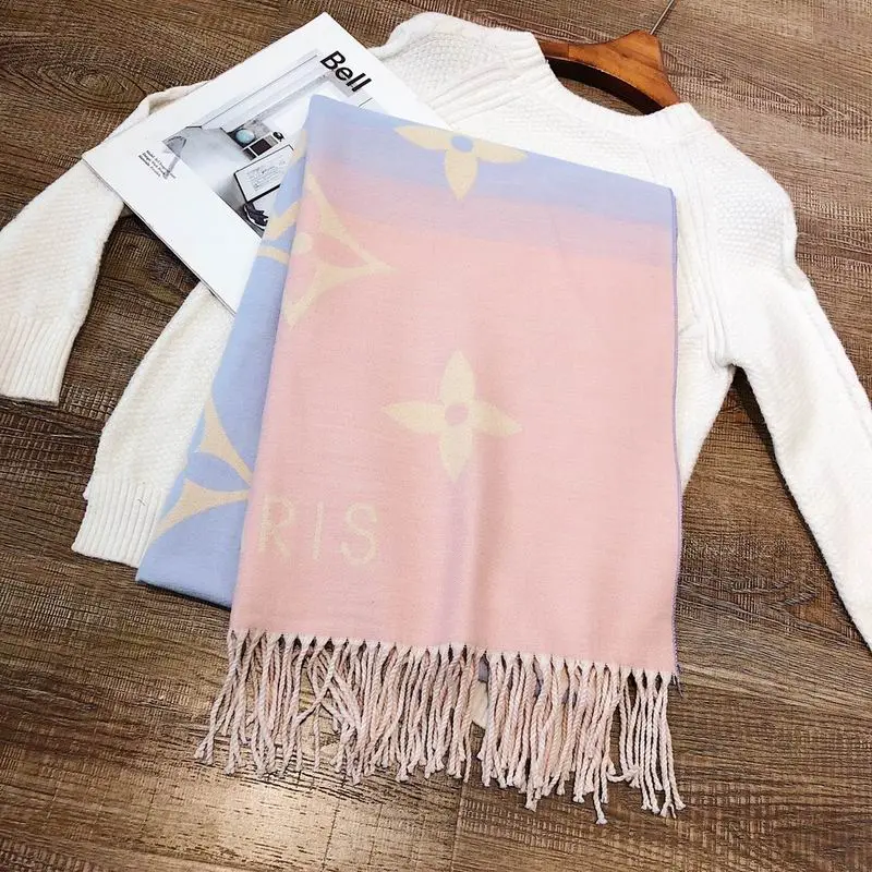 LV scarf 48X180cm 100%羊绒 E (18)