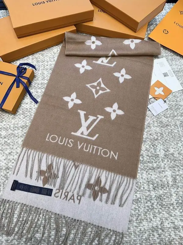 LV scarf 45X190cm(含须长) 100%山羊绒 E (50)