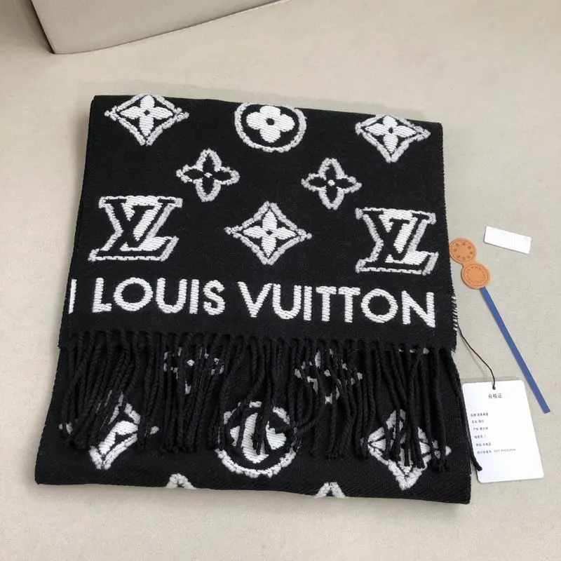 LV scarf 32X180cm 100羊毛 E (21)