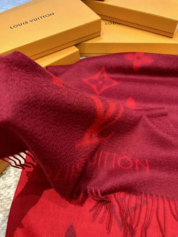LV scarf 45X190cm(含须长) 100%山羊绒 E (50)