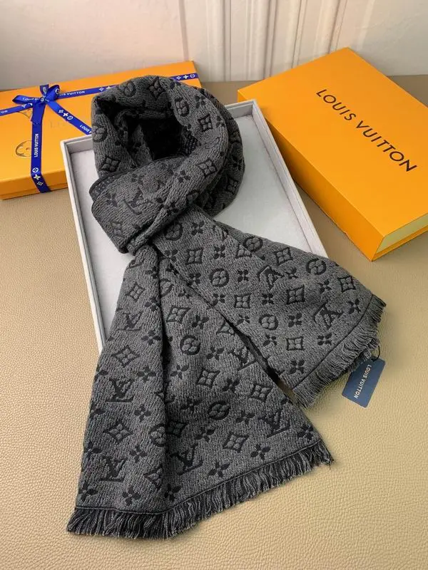 LV scarf 40X185cm 100%羊毛 E (33)