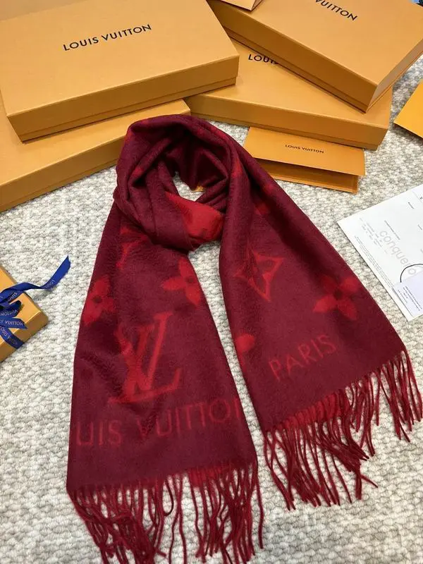 LV scarf 45X190cm(含须长) 100%山羊绒 E (50)