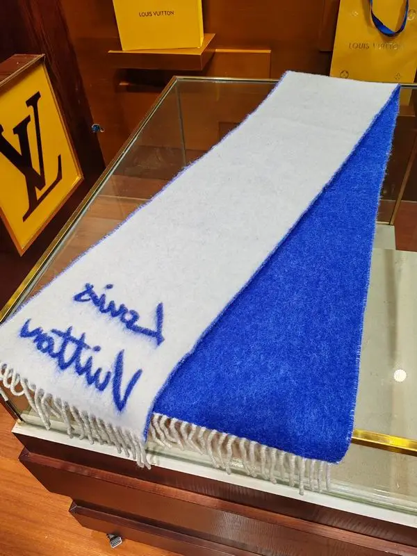 LV scarf 25X220cm 58%绵羊毛 42%羊驼毛 E (2)