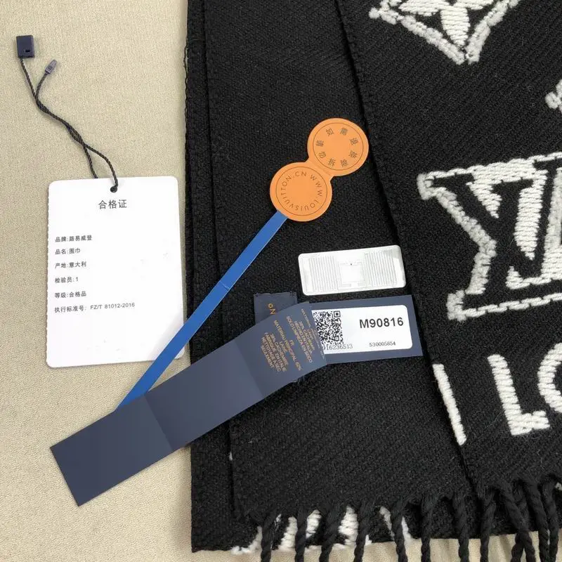 LV scarf 32X180cm 100羊毛 E (21)