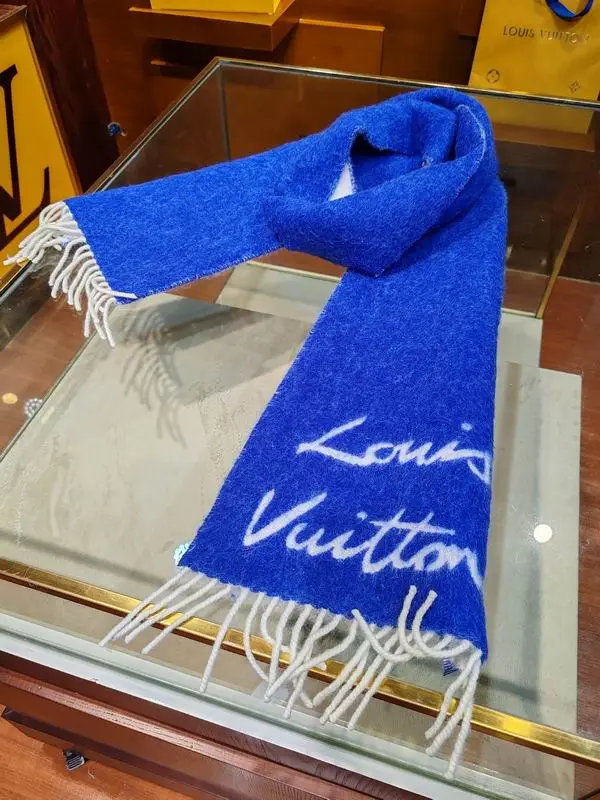 LV scarf 25X220cm 58%绵羊毛 42%羊驼毛 E (2)