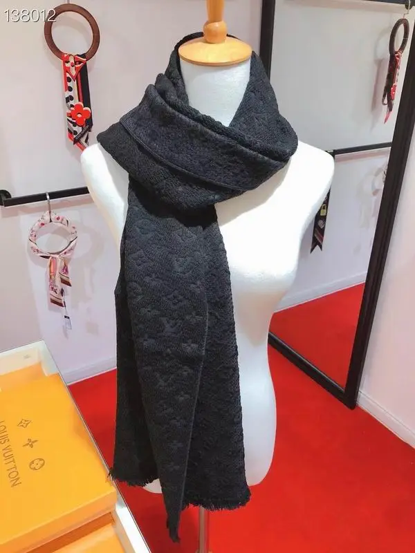 LV scarf 40X185cm 100%羊毛 E (16)