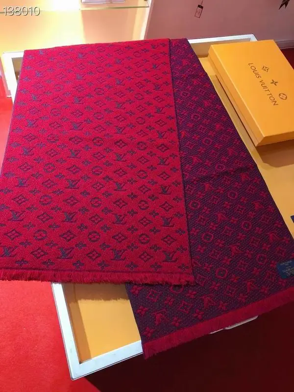 LV scarf 40X185cm 100%羊毛 E (16)