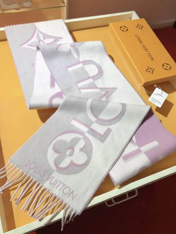 LV Scarf 26X205cm 100%羊毛 E (3)