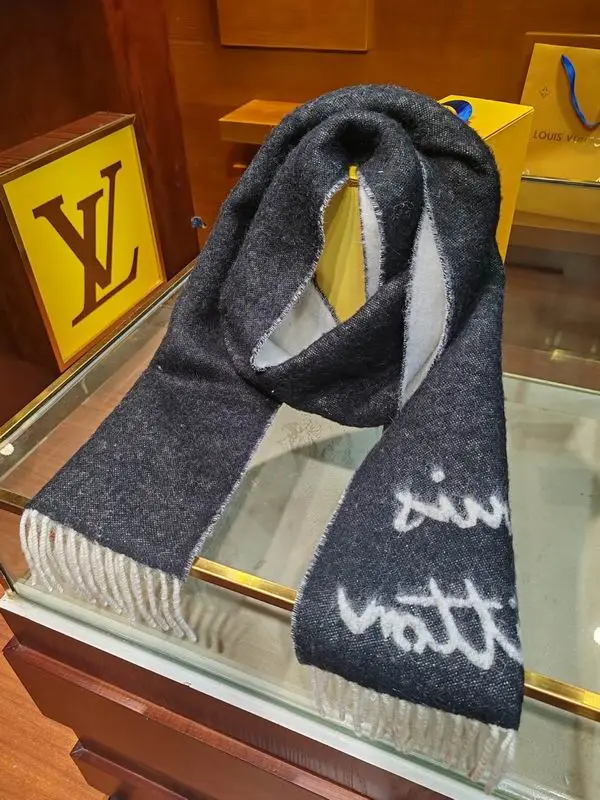 LV scarf 25X220cm 58%绵羊毛 42%羊驼毛 E (2)