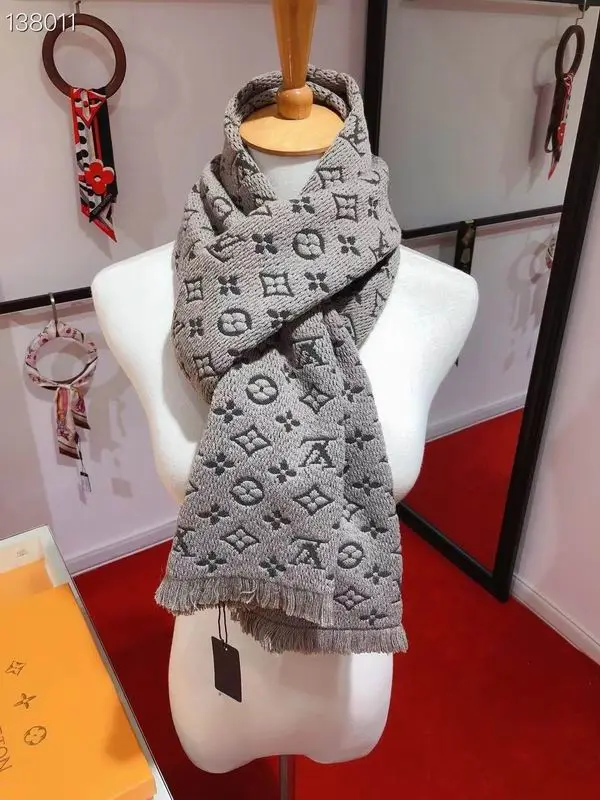 LV scarf 40X185cm 100%羊毛 E (16)