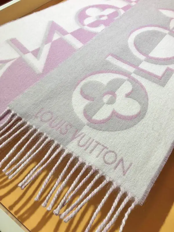 LV Scarf 26X205cm 100%羊毛 E (3)