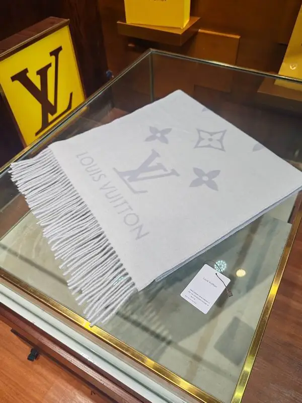 LV scarf 45X215cm 60%羊毛 40%山羊绒 E (17)
