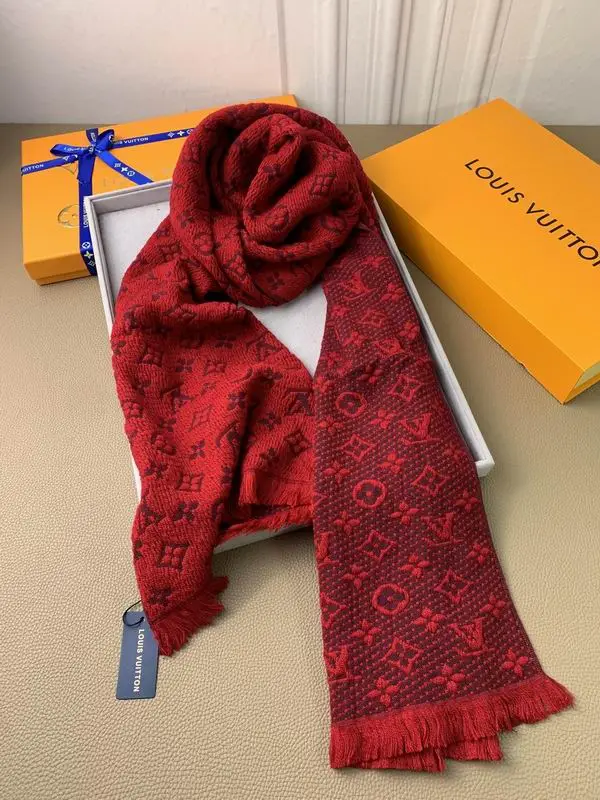 LV scarf 40X185cm 100%羊毛 E (33)