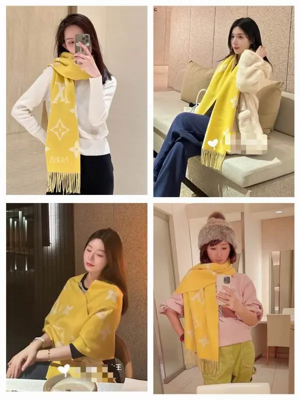 LV scarf 48X180cm 100%羊绒 E11 (14)