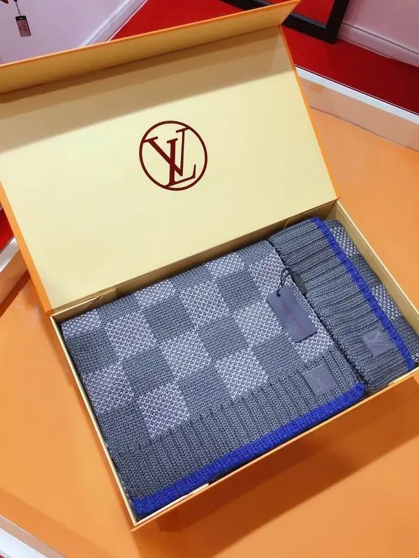 LV Scarf hat 30X180cm E08 (17)