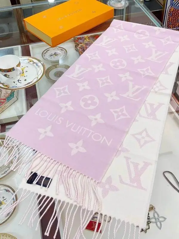 LV 34X180cm 100羊毛长巾 E (30)
