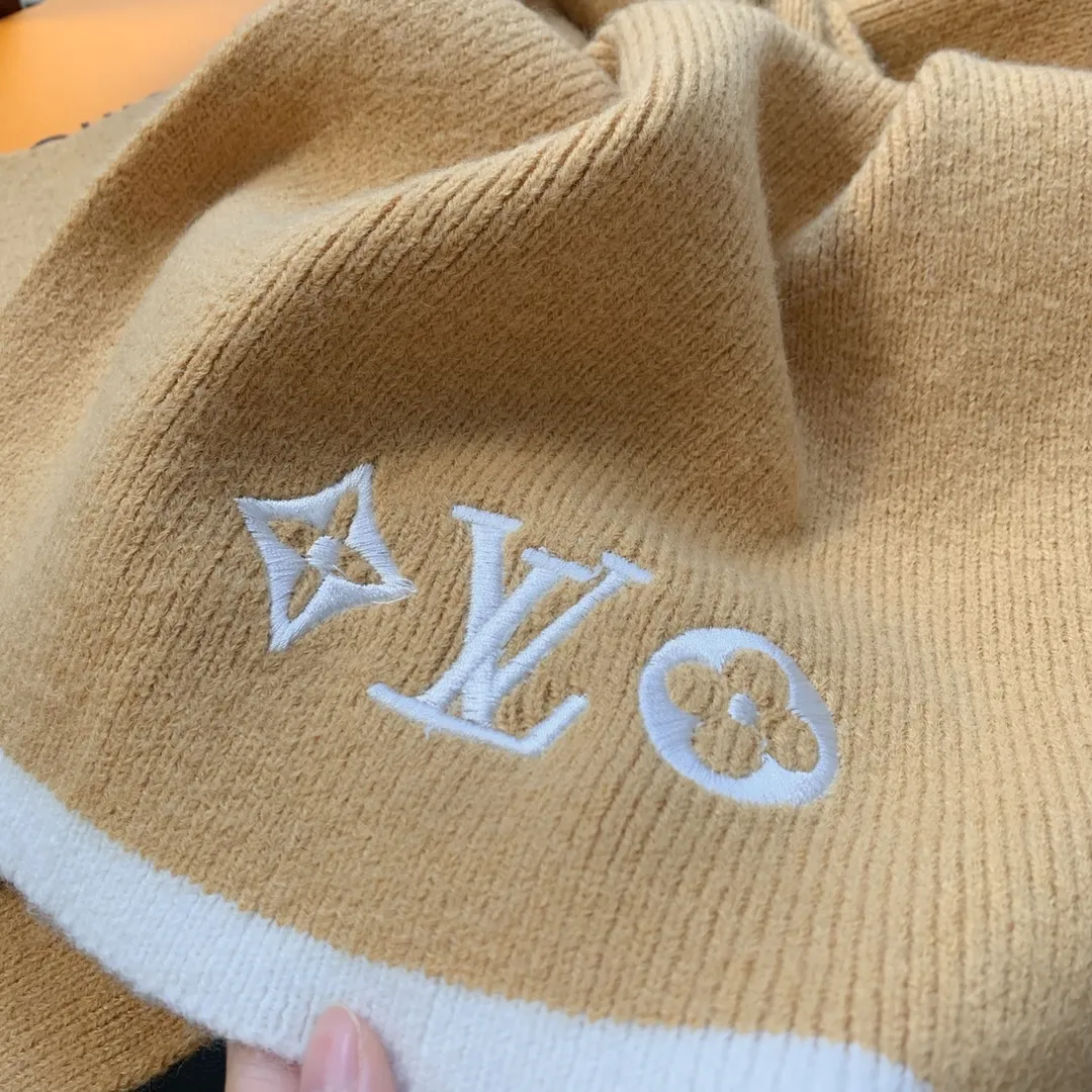 LV scarf 34X190cm 100%羊绒 E (11)