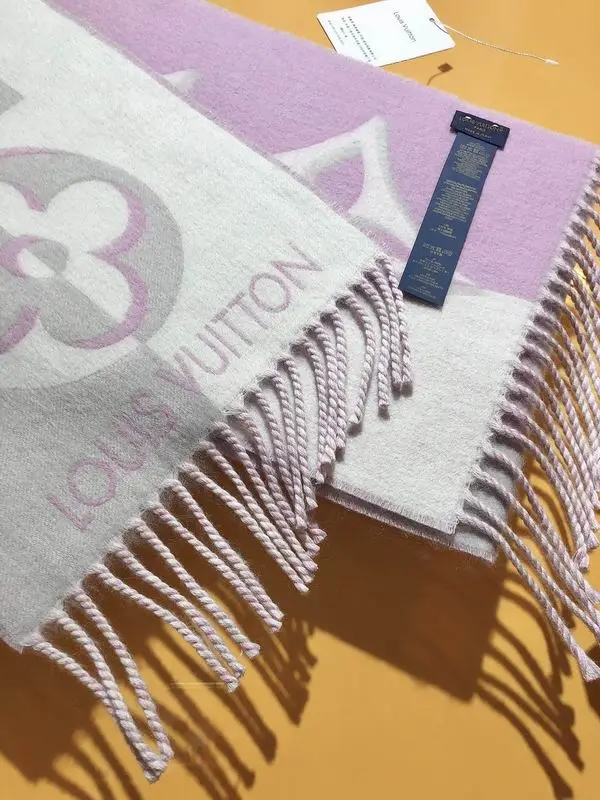 LV Scarf 26X205cm 100%羊毛 E (3)