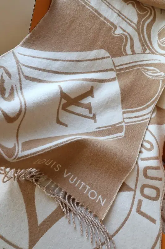 LV scarf 45X215cm 60%绵羊毛40%山羊绒 E09 (7)