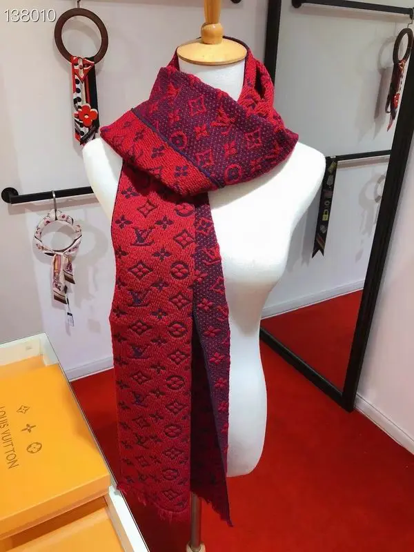 LV scarf 40X185cm 100%羊毛 E (16)