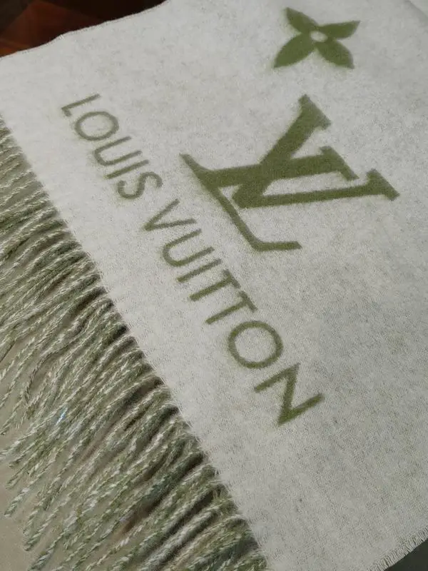 LV scarf 45X215cm 60%羊毛 40%山羊绒 E (17)