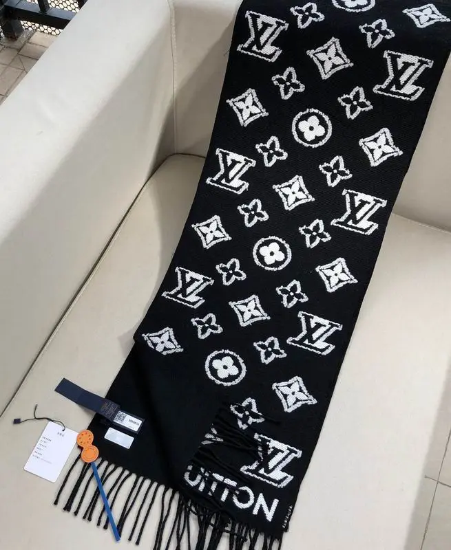 LV scarf 32X180cm 100羊毛 E (21)