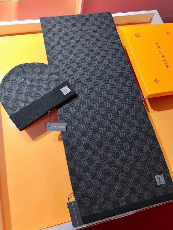 LV Scarf hat 30X180cm E10 (14)