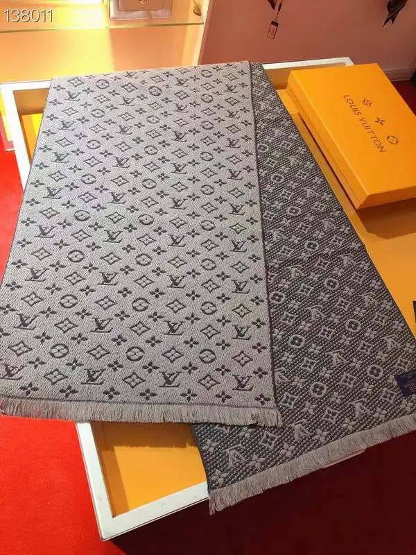 LV scarf 40X185cm 100%羊毛 E (16)