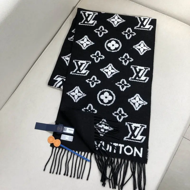 LV scarf 32X180cm 100羊毛 E (21)