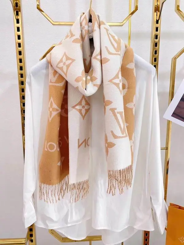 LV 34X180cm 100羊毛长巾 E (30)