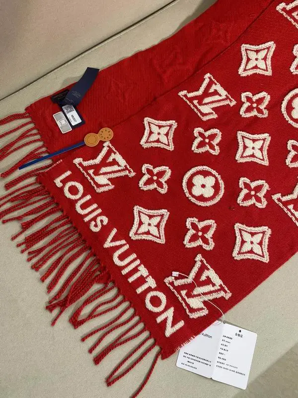 LV scarf 32X180cm 100羊毛 E (21)