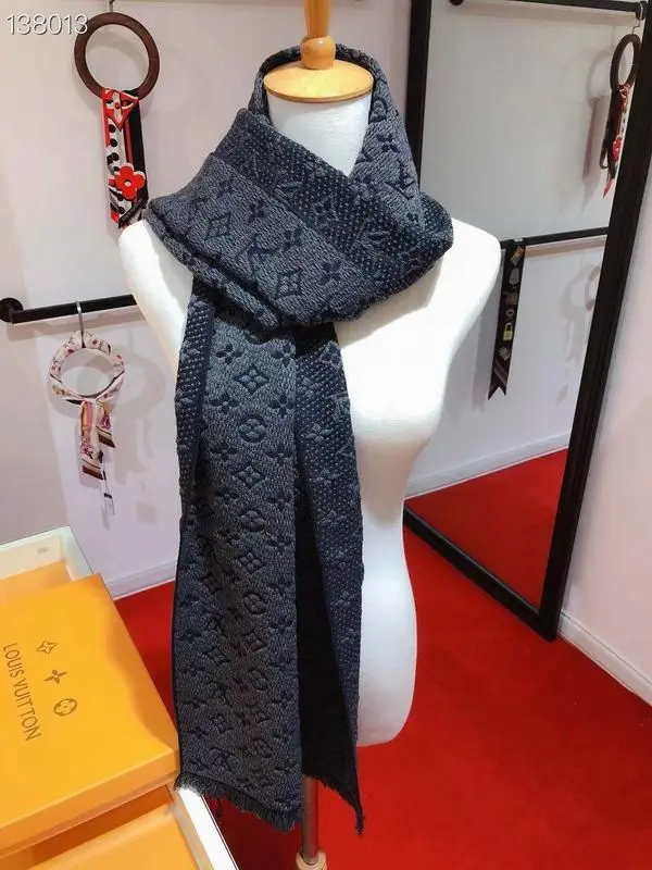 LV scarf 40X185cm 100%羊毛 E (16)