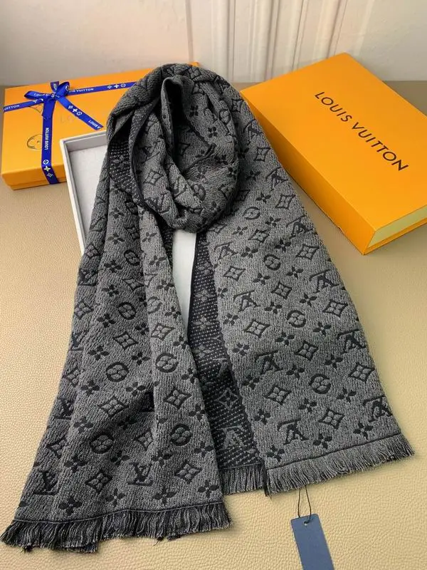 LV scarf 40X185cm 100%羊毛 E (33)