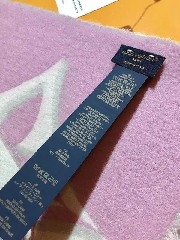 LV Scarf 26X205cm 100%羊毛 E (3)