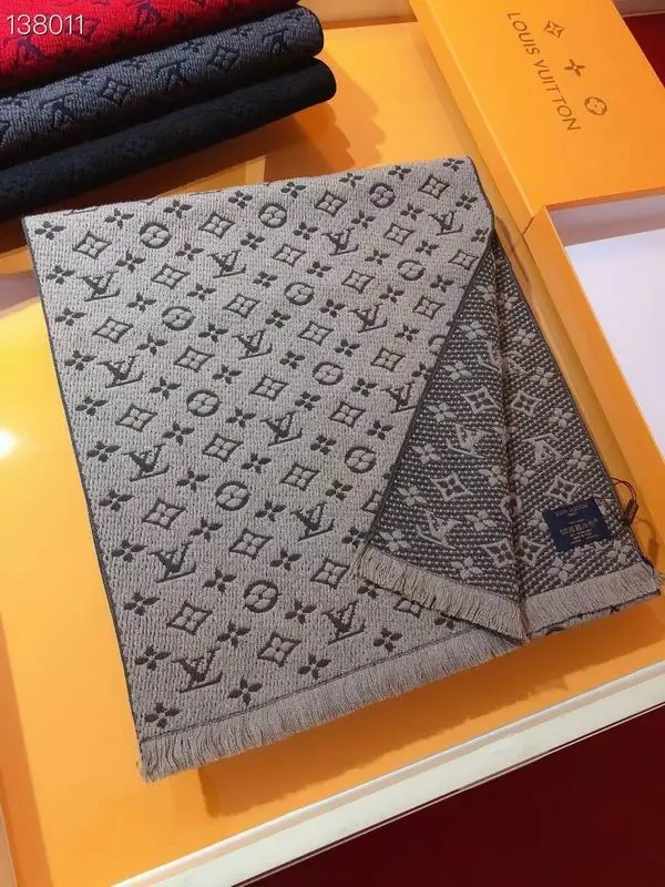 LV scarf 40X185cm 100%羊毛 E (16)