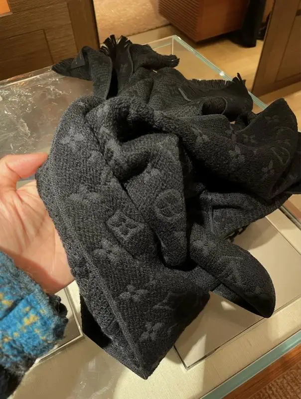 LV scarf 40X185cm 100%羊毛 E (16)