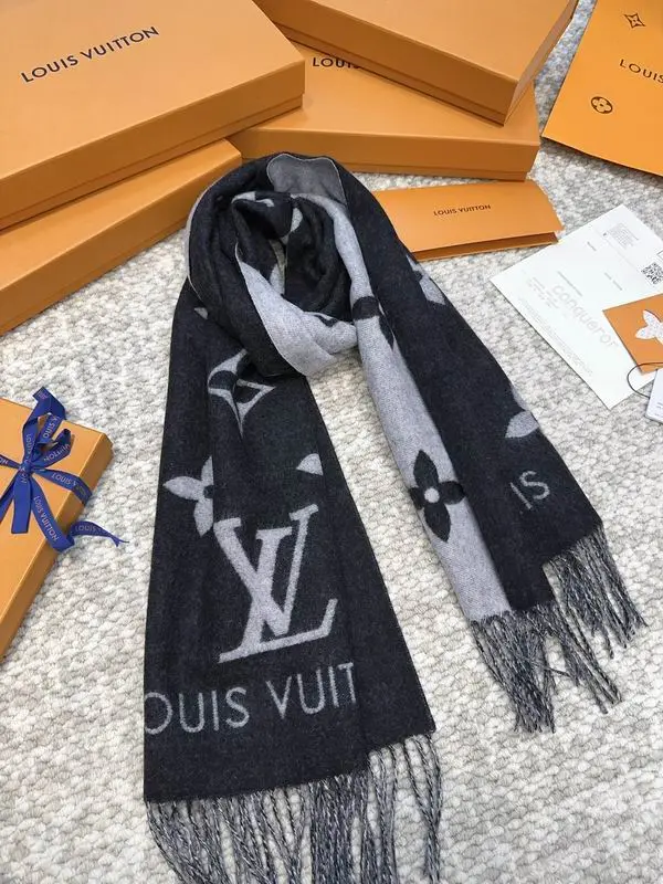 LV scarf 45X190cm(含须长) 100%山羊绒 E (50)