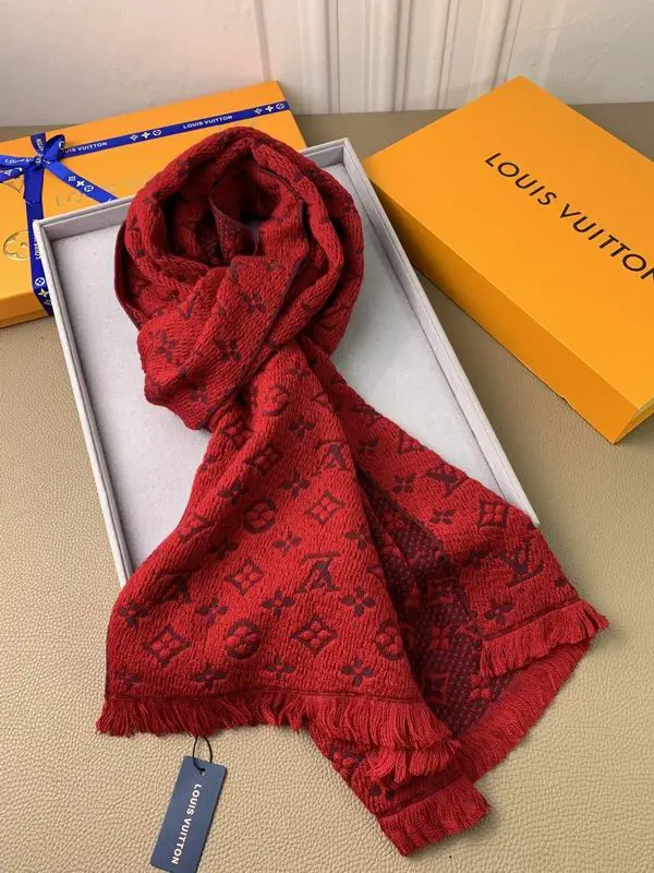 LV scarf 40X185cm 100%羊毛 E (33)