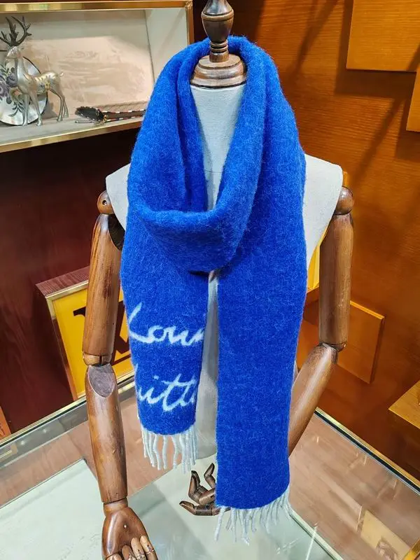 LV scarf 25X220cm 58%绵羊毛 42%羊驼毛 E (2)